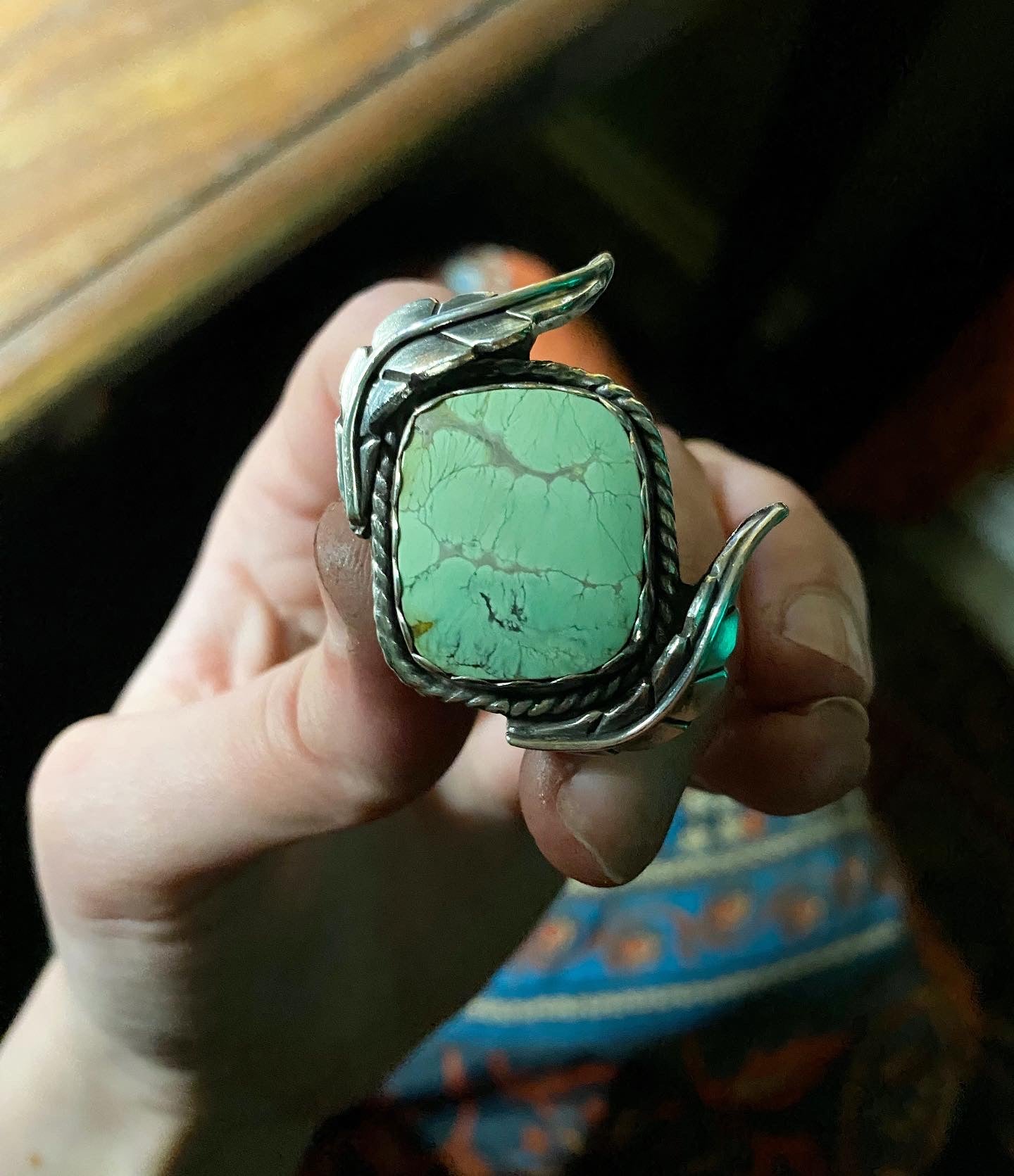 Any Way the Wind Blows - Candelaria Hills Variscite Ring