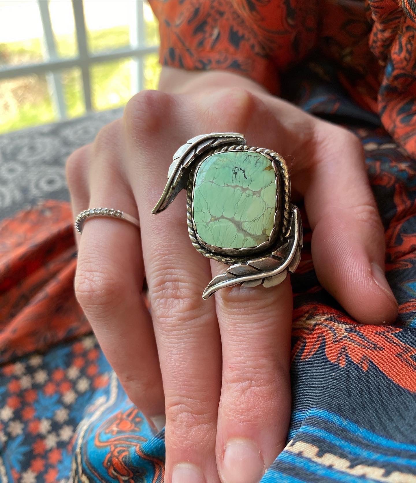 Any Way the Wind Blows - Candelaria Hills Variscite Ring