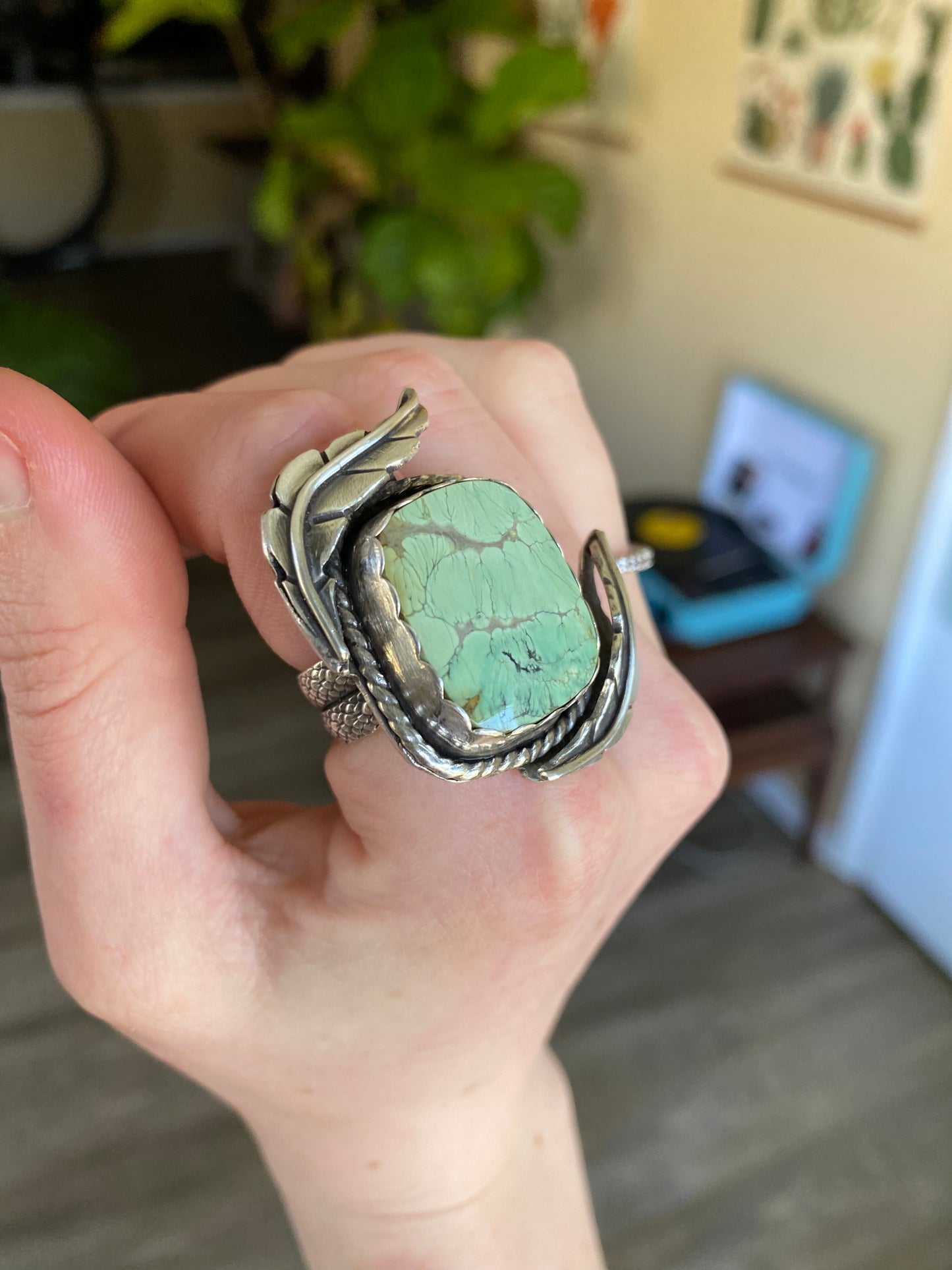 Any Way the Wind Blows - Candelaria Hills Variscite Ring